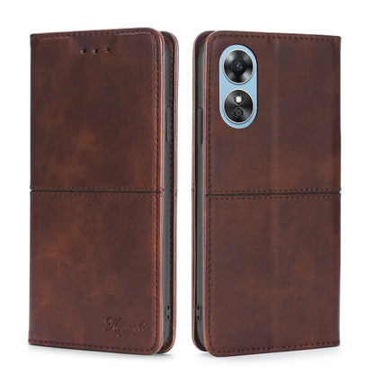 Cow Texture Magnetic Leather Phone Case, For OPPO A17, For Realme C33 4G, For vivo T1 Snapdragon 680/iQOO Z6 44W, For vivo V25 5G/V25e 5G, For vivo Y16 4G/Y02s 4G, For Sharp Aquos sense7 Plus, For Xiaomi Civi 2 5G, For Xiaomi Poco M5 4G