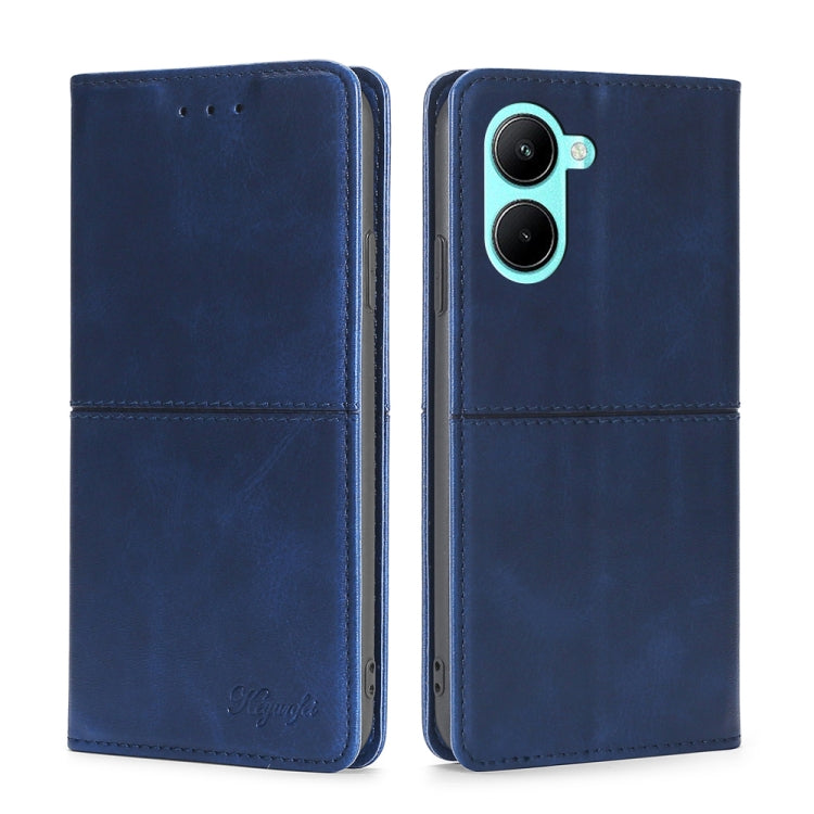 Cow Texture Magnetic Leather Phone Case, For OPPO A17, For Realme C33 4G, For vivo T1 Snapdragon 680/iQOO Z6 44W, For vivo V25 5G/V25e 5G, For vivo Y16 4G/Y02s 4G, For Sharp Aquos sense7 Plus, For Xiaomi Civi 2 5G, For Xiaomi Poco M5 4G