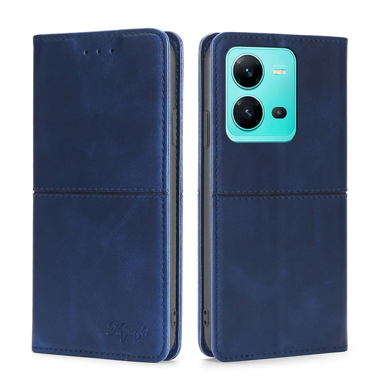 Cow Texture Magnetic Leather Phone Case, For OPPO A17, For Realme C33 4G, For vivo T1 Snapdragon 680/iQOO Z6 44W, For vivo V25 5G/V25e 5G, For vivo Y16 4G/Y02s 4G, For Sharp Aquos sense7 Plus, For Xiaomi Civi 2 5G, For Xiaomi Poco M5 4G