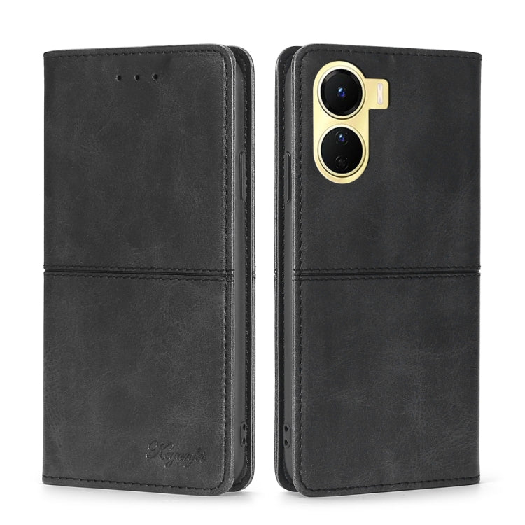 Cow Texture Magnetic Leather Phone Case, For OPPO A17, For Realme C33 4G, For vivo T1 Snapdragon 680/iQOO Z6 44W, For vivo V25 5G/V25e 5G, For vivo Y16 4G/Y02s 4G, For Sharp Aquos sense7 Plus, For Xiaomi Civi 2 5G, For Xiaomi Poco M5 4G