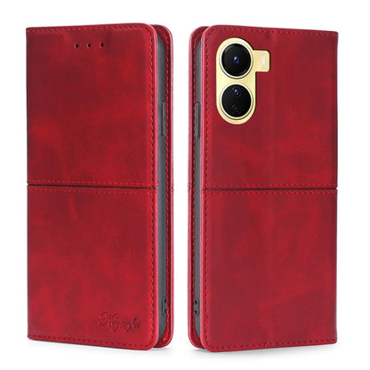 Cow Texture Magnetic Leather Phone Case, For OPPO A17, For Realme C33 4G, For vivo T1 Snapdragon 680/iQOO Z6 44W, For vivo V25 5G/V25e 5G, For vivo Y16 4G/Y02s 4G, For Sharp Aquos sense7 Plus, For Xiaomi Civi 2 5G, For Xiaomi Poco M5 4G