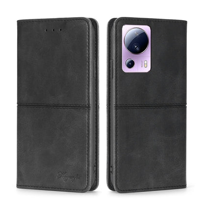 Cow Texture Magnetic Leather Phone Case, For OPPO A17, For Realme C33 4G, For vivo T1 Snapdragon 680/iQOO Z6 44W, For vivo V25 5G/V25e 5G, For vivo Y16 4G/Y02s 4G, For Sharp Aquos sense7 Plus, For Xiaomi Civi 2 5G, For Xiaomi Poco M5 4G