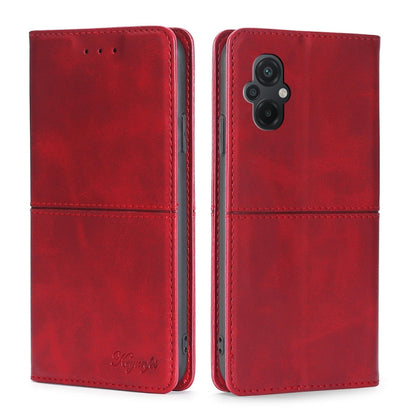 Cow Texture Magnetic Leather Phone Case, For OPPO A17, For Realme C33 4G, For vivo T1 Snapdragon 680/iQOO Z6 44W, For vivo V25 5G/V25e 5G, For vivo Y16 4G/Y02s 4G, For Sharp Aquos sense7 Plus, For Xiaomi Civi 2 5G, For Xiaomi Poco M5 4G