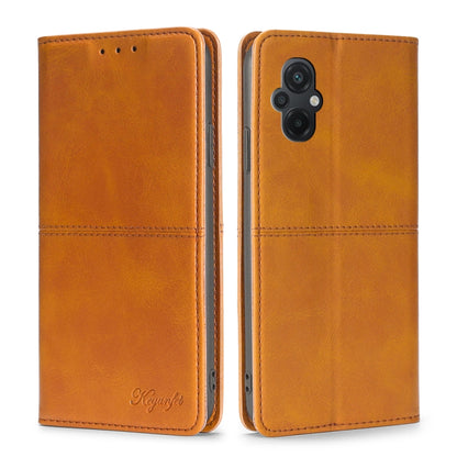 Cow Texture Magnetic Leather Phone Case, For OPPO A17, For Realme C33 4G, For vivo T1 Snapdragon 680/iQOO Z6 44W, For vivo V25 5G/V25e 5G, For vivo Y16 4G/Y02s 4G, For Sharp Aquos sense7 Plus, For Xiaomi Civi 2 5G, For Xiaomi Poco M5 4G