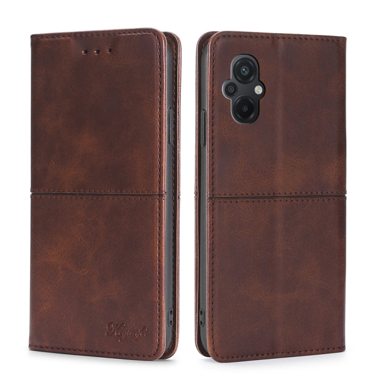 Cow Texture Magnetic Leather Phone Case, For OPPO A17, For Realme C33 4G, For vivo T1 Snapdragon 680/iQOO Z6 44W, For vivo V25 5G/V25e 5G, For vivo Y16 4G/Y02s 4G, For Sharp Aquos sense7 Plus, For Xiaomi Civi 2 5G, For Xiaomi Poco M5 4G