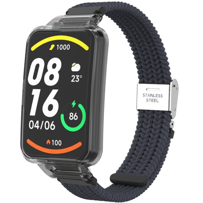 Braided Nylon Buckle Integrated Watch Band, For Xiaomi Mi Band 7 Pro