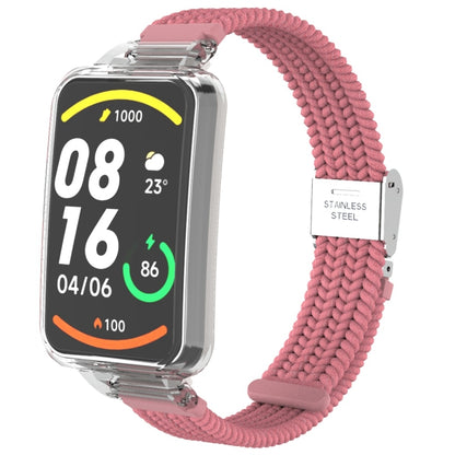 Braided Nylon Buckle Integrated Watch Band, For Xiaomi Mi Band 7 Pro