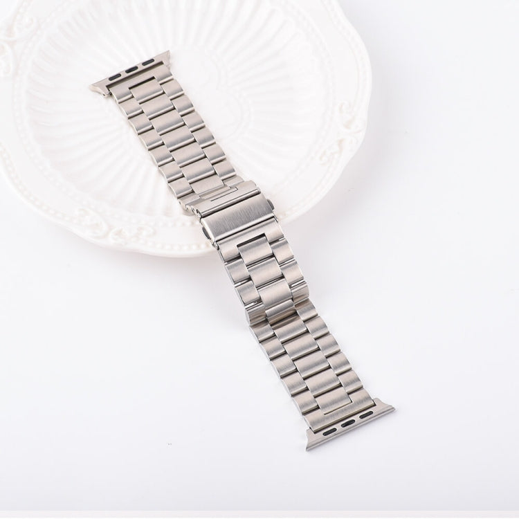 Strains Metal Watch Band, For Apple Watch Ultra 49mm / Series 8&7 45mm / SE 2&6&SE&5&4 44mm / 3&2&1 42mm, For Apple Watch Series 8&7 41mm / SE 2&6&SE&5&4 40mm / 3&2&1 38mm