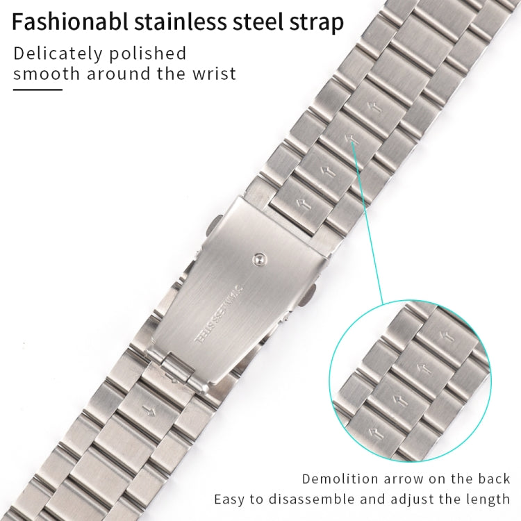 Strains Metal Watch Band, For Apple Watch Ultra 49mm / Series 8&7 45mm / SE 2&6&SE&5&4 44mm / 3&2&1 42mm, For Apple Watch Series 8&7 41mm / SE 2&6&SE&5&4 40mm / 3&2&1 38mm