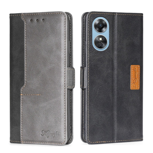 Contrast Color Side Buckle Leather Phone Case, For OPPO A17, For Realme C33 4G, For vivo T1 Snapdragon 680/iQOO Z6 44W, For vivo V25 5G/V25e 5G/X80 Lite, For vivo Y16 4G/Y02s 4G, For Sharp Aquos sense7 Plus, For Xiaomi Civi 2 5G, For Xiaomi Poco M5 4G