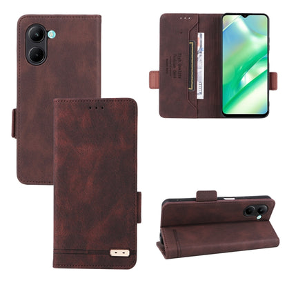 Magnetic Clasp Leather Phone Case, For Realme C33, For Xiaomi 12T / 12T Pro / Redmi K50 Ultra, For Xiaomi Redmi A1, For Samsung Galaxy A14 5G, For OPPO A17, For Sharp Aquos Wish SHG06