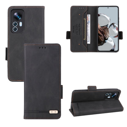 Magnetic Clasp Leather Phone Case, For Realme C33, For Xiaomi 12T / 12T Pro / Redmi K50 Ultra, For Xiaomi Redmi A1, For Samsung Galaxy A14 5G, For OPPO A17, For Sharp Aquos Wish SHG06