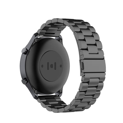 For Xiaomi Watch Color 22mm Three Beads Steel Wrist Strap Watchband