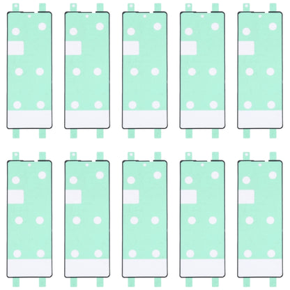 10pcs Front Housing Adhesive, For Samsung Galaxy A71 SM-A715, For Samsung Galaxy A01 SM-A015, For Samsung Galaxy Z Fold2 5G SM-F916B, For Samsung Galaxy Z Fold3 5G SM-F926B, For Samsung Galaxy Fold SM-F900