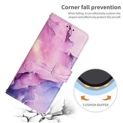 Crossbody Painted Marble Pattern Leather Phone Case, For Tecno Camon 19 Neo, For Tecno Camon 19 Pro 5G, For Tecno Camon 19/19 Pro, For Tecno Spark 9 Pro, For Tecno Spark 9T, For Tecno Pova 2, For Tecno Pova 3