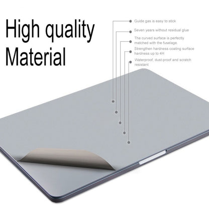 4 in 1 Upper Cover Film + Bottom Cover Film + Full-support Film + Touchpad Film Laptop Body Protective Film Sticker, For Retina 12 inch A1534, For Pro 13.3 inch A2159, For Air 13.3 inch A1466, For Pro Retina 13.3 inch A1425, For Pro 15.4 inch A1707����...