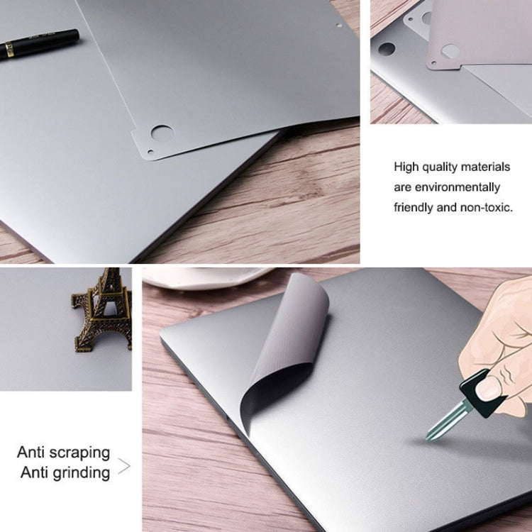 4 in 1 Upper Cover Film + Bottom Cover Film + Full-support Film + Touchpad Film Laptop Body Protective Film Sticker, For Retina 12 inch A1534, For Pro 13.3 inch A2159, For Air 13.3 inch A1466, For Pro Retina 13.3 inch A1425, For Pro 15.4 inch A1707����...