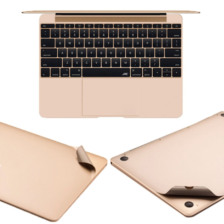 4 in 1 Upper Cover Film + Bottom Cover Film + Full-support Film + Touchpad Film Laptop Body Protective Film Sticker, For Retina 12 inch A1534, For Pro 13.3 inch A2159, For Air 13.3 inch A1466, For Pro Retina 13.3 inch A1425, For Pro 15.4 inch A1707����...