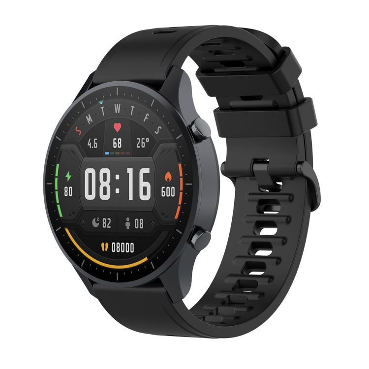For Xiaomi Watch Color 22mm Quick Release Clasp Silicone Wrist Strap Watchband