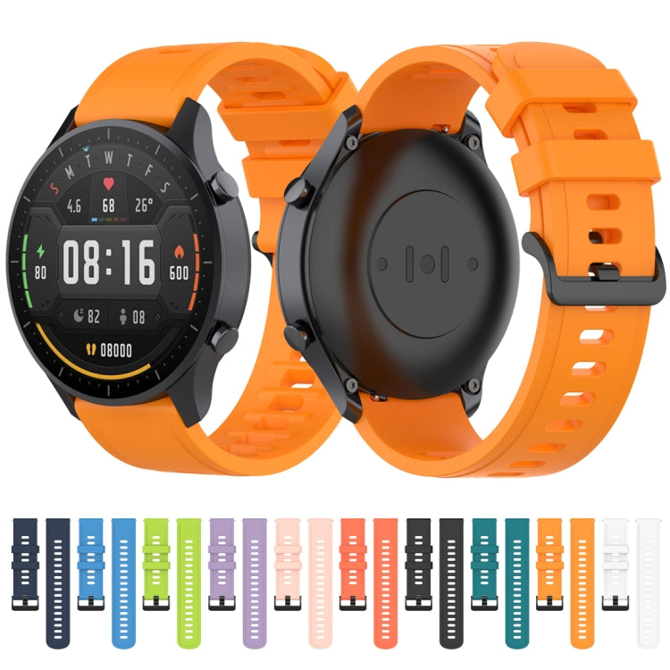 For Xiaomi Watch Color 22mm Quick Release Clasp Silicone Wrist Strap Watchband