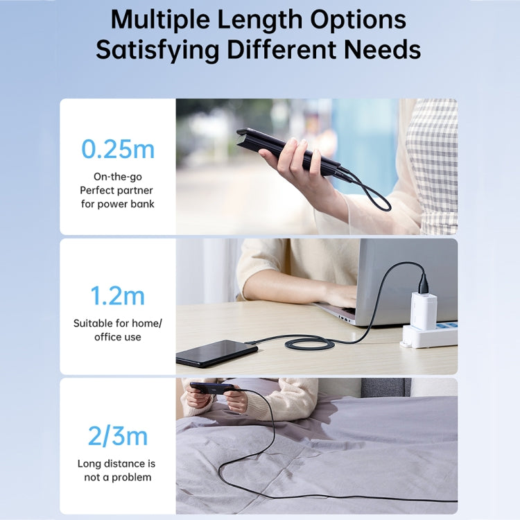 JOYROOM 20W Type-C to 8 Pin Surpass Series Fast Charging Data Cable