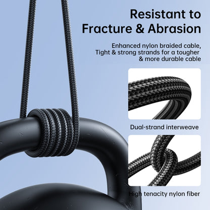 JOYROOM 2.4A USB to 8 Pin Surpass Series Fast Charging Data Cable, 0.25m, 1.2m