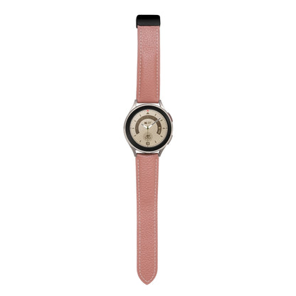 Folding Buckle Genuine Leather Watch Band, 20mm, 22mm