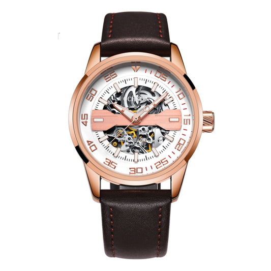 OCHSTIN 62002A Montre mécanique à mouvement apparent pour homme Master Series