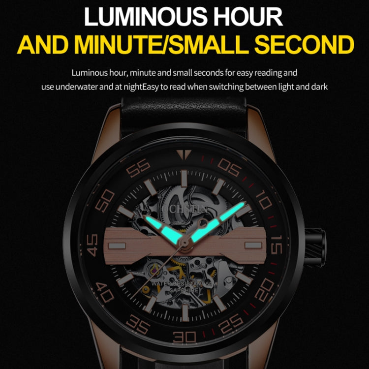 OCHSTIN 62002A Montre mécanique à mouvement apparent pour homme Master Series
