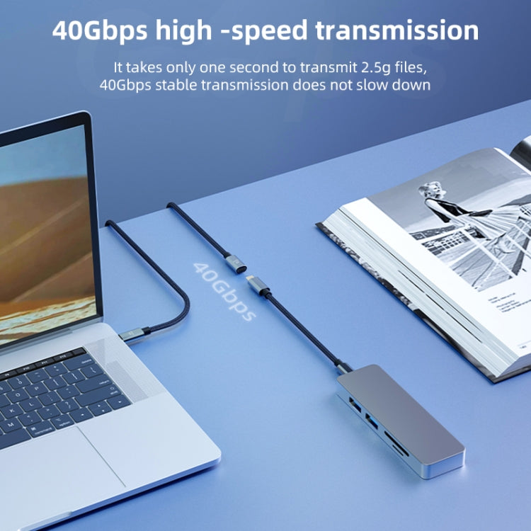USB4.0 40Gbps Type-C Male to Female Extension Cable, 0.3m, 0.5m, 0.8m