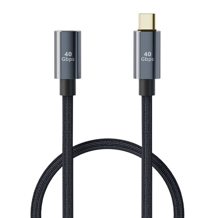 USB4.0 40Gbps Type-C Male to Female Extension Cable, 0.3m, 0.5m, 0.8m