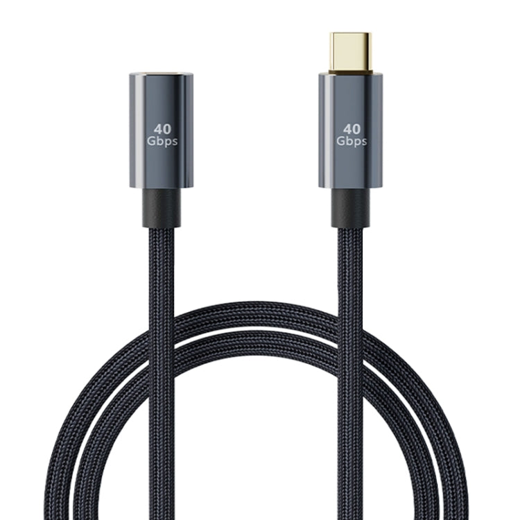 USB4.0 40Gbps Type-C Male to Female Extension Cable, 0.3m, 0.5m, 0.8m