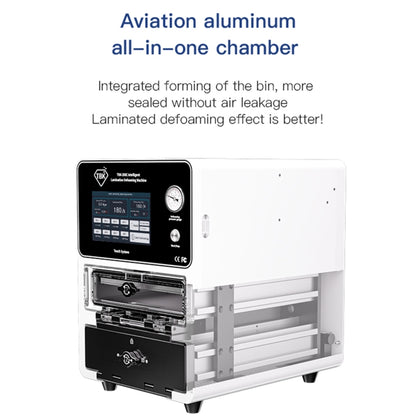 TBK 208C 15-inch Curved Screen Laminating and Defoaming Machine, Plug:US Plug, US Plug, EU Plug, UK Plug, AU Plug
