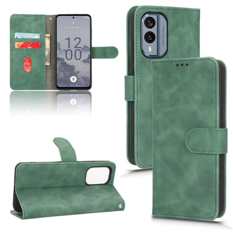 Skin Feel Magnetic Flip Leather Phone Case, For OPPO A58 5G, For Infinix Hot 20i, For Tecno Pop 6, For Nokia X30 5G, For Xiaomi Civi 2 5G, For UMIDIGI C1