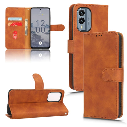 Skin Feel Magnetic Flip Leather Phone Case, For OPPO A58 5G, For Infinix Hot 20i, For Tecno Pop 6, For Nokia X30 5G, For Xiaomi Civi 2 5G, For UMIDIGI C1
