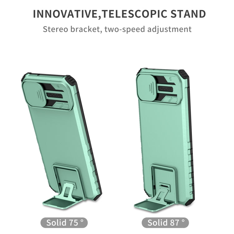 Stereoscopic Holder Sliding Camshield Phone Case, For Samsung Galaxy A04 4G, For Samsung Galaxy S23 5G, For Samsung Galaxy S23+ 5G, For Samsung Galaxy S23 Ultra 5G, For Samsung Galaxy A14 5G