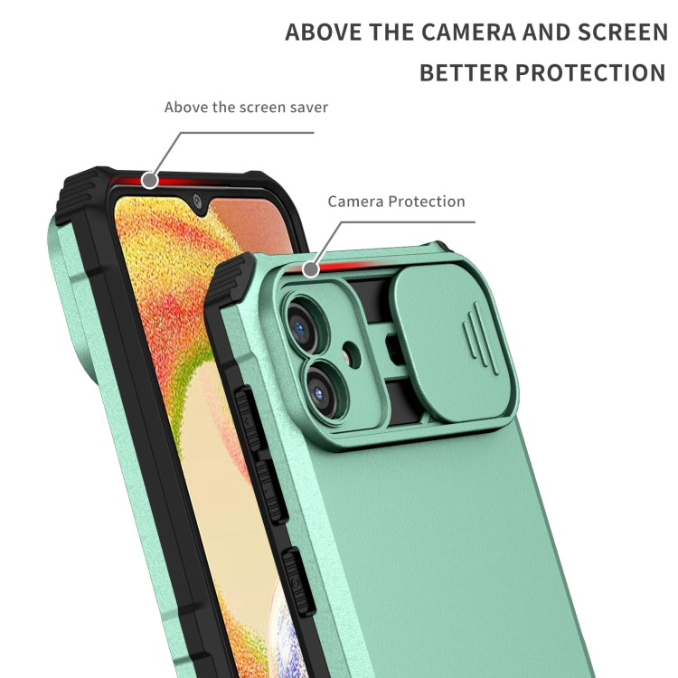 Stereoscopic Holder Sliding Camshield Phone Case, For Samsung Galaxy A04 4G, For Samsung Galaxy S23 5G, For Samsung Galaxy S23+ 5G, For Samsung Galaxy S23 Ultra 5G, For Samsung Galaxy A14 5G