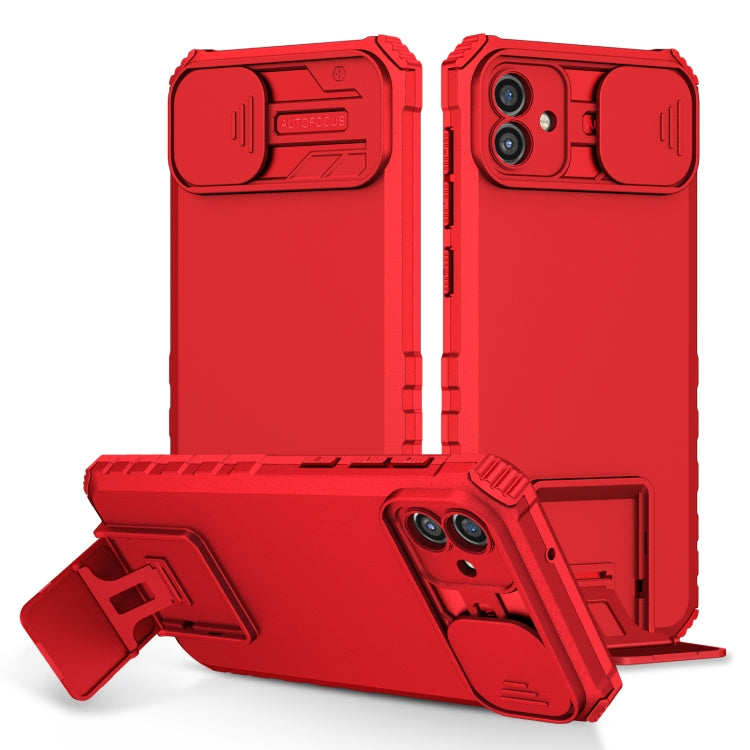 Stereoscopic Holder Sliding Camshield Phone Case, For Samsung Galaxy A04 4G, For Samsung Galaxy S23 5G, For Samsung Galaxy S23+ 5G, For Samsung Galaxy S23 Ultra 5G, For Samsung Galaxy A14 5G