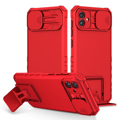 Stereoscopic Holder Sliding Camshield Phone Case, For Samsung Galaxy A04 4G, For Samsung Galaxy S23 5G, For Samsung Galaxy S23+ 5G, For Samsung Galaxy S23 Ultra 5G, For Samsung Galaxy A14 5G