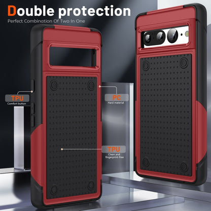PC + TPU Shockproof Protective Phone Case, For Google Pixel 7 Pro 5G, For Google Pixel 7 5G, For Samsung Galaxy S23 Ultra 5G, For Samsung Galaxy S22+ 5G, For Samsung Galaxy S23+ 5G