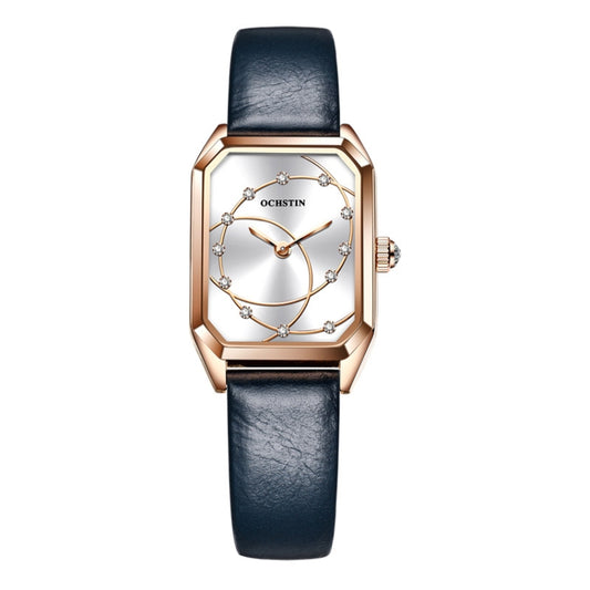 Montre à quartz Parangon Series Fashion Casual avec bracelet en cuir, OCHSTIN 7008C