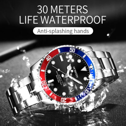 Montre Homme Multifonctionnelle en Quartz Étanche Lumineuse avec Bracelet en Acier, OCHSTIN 7019E