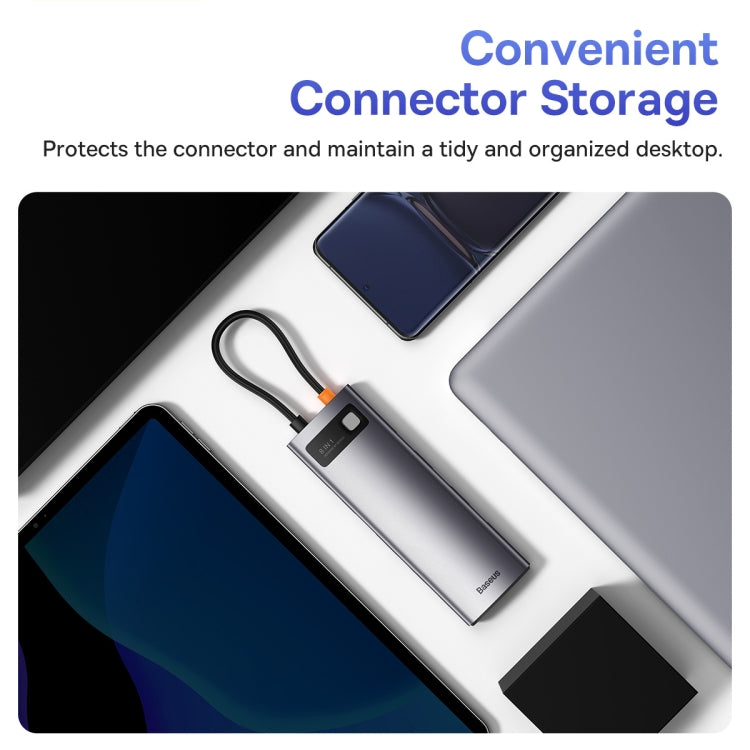 Baseus StarJoy Multifunctional 8-Port USB-C / Type-C HUB Adapter, WKWG080113