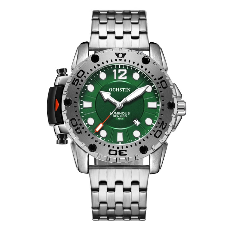 Montre Homme Quartz Multifonctionnelle à Bracelet en Acier Fashion, OCHSTIN 7249