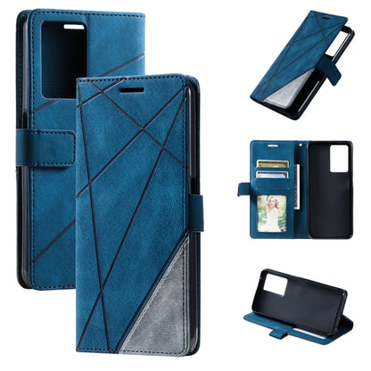 Skin Feel Splicing Leather Phone Case, For OPPO A57 2022, For Realme C30 4G, For Samsung Galaxy S23 5G, For Samsung Galaxy S23+ 5G, For Samsung Galaxy S23 Ultra 5G, For Xiaomi 12T / Redmi K50 Ultra, For Xiaomi Redmi 11 Prime 4G, For Samsung Galaxy A14 ...