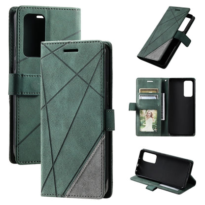 Skin Feel Splicing Leather Phone Case, For OPPO A57 2022, For Realme C30 4G, For Samsung Galaxy S23 5G, For Samsung Galaxy S23+ 5G, For Samsung Galaxy S23 Ultra 5G, For Xiaomi 12T / Redmi K50 Ultra, For Xiaomi Redmi 11 Prime 4G, For Samsung Galaxy A14 ...