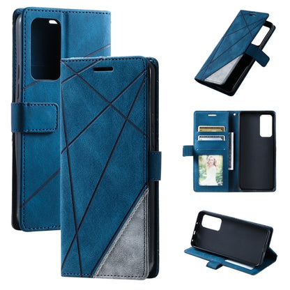 Skin Feel Splicing Leather Phone Case, For OPPO A57 2022, For Realme C30 4G, For Samsung Galaxy S23 5G, For Samsung Galaxy S23+ 5G, For Samsung Galaxy S23 Ultra 5G, For Xiaomi 12T / Redmi K50 Ultra, For Xiaomi Redmi 11 Prime 4G, For Samsung Galaxy A14 ...