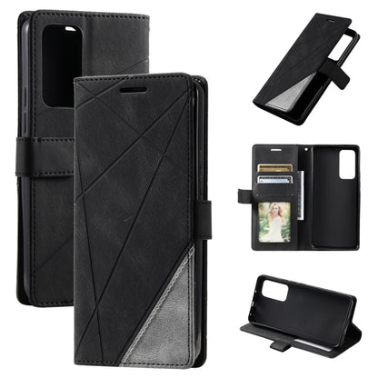 Skin Feel Splicing Leather Phone Case, For OPPO A57 2022, For Realme C30 4G, For Samsung Galaxy S23 5G, For Samsung Galaxy S23+ 5G, For Samsung Galaxy S23 Ultra 5G, For Xiaomi 12T / Redmi K50 Ultra, For Xiaomi Redmi 11 Prime 4G, For Samsung Galaxy A14 ...
