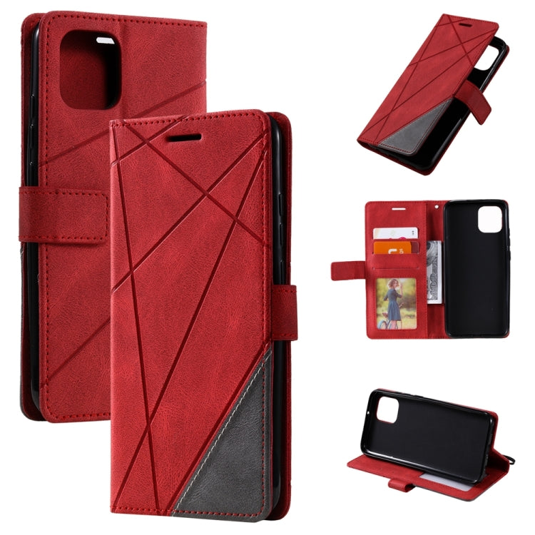 Skin Feel Splicing Leather Phone Case, For OPPO A57 2022, For Realme C30 4G, For Samsung Galaxy S23 5G, For Samsung Galaxy S23+ 5G, For Samsung Galaxy S23 Ultra 5G, For Xiaomi 12T / Redmi K50 Ultra, For Xiaomi Redmi 11 Prime 4G, For Samsung Galaxy A14 ...
