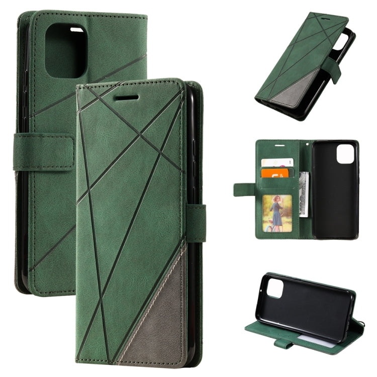 Skin Feel Splicing Leather Phone Case, For OPPO A57 2022, For Realme C30 4G, For Samsung Galaxy S23 5G, For Samsung Galaxy S23+ 5G, For Samsung Galaxy S23 Ultra 5G, For Xiaomi 12T / Redmi K50 Ultra, For Xiaomi Redmi 11 Prime 4G, For Samsung Galaxy A14 ...